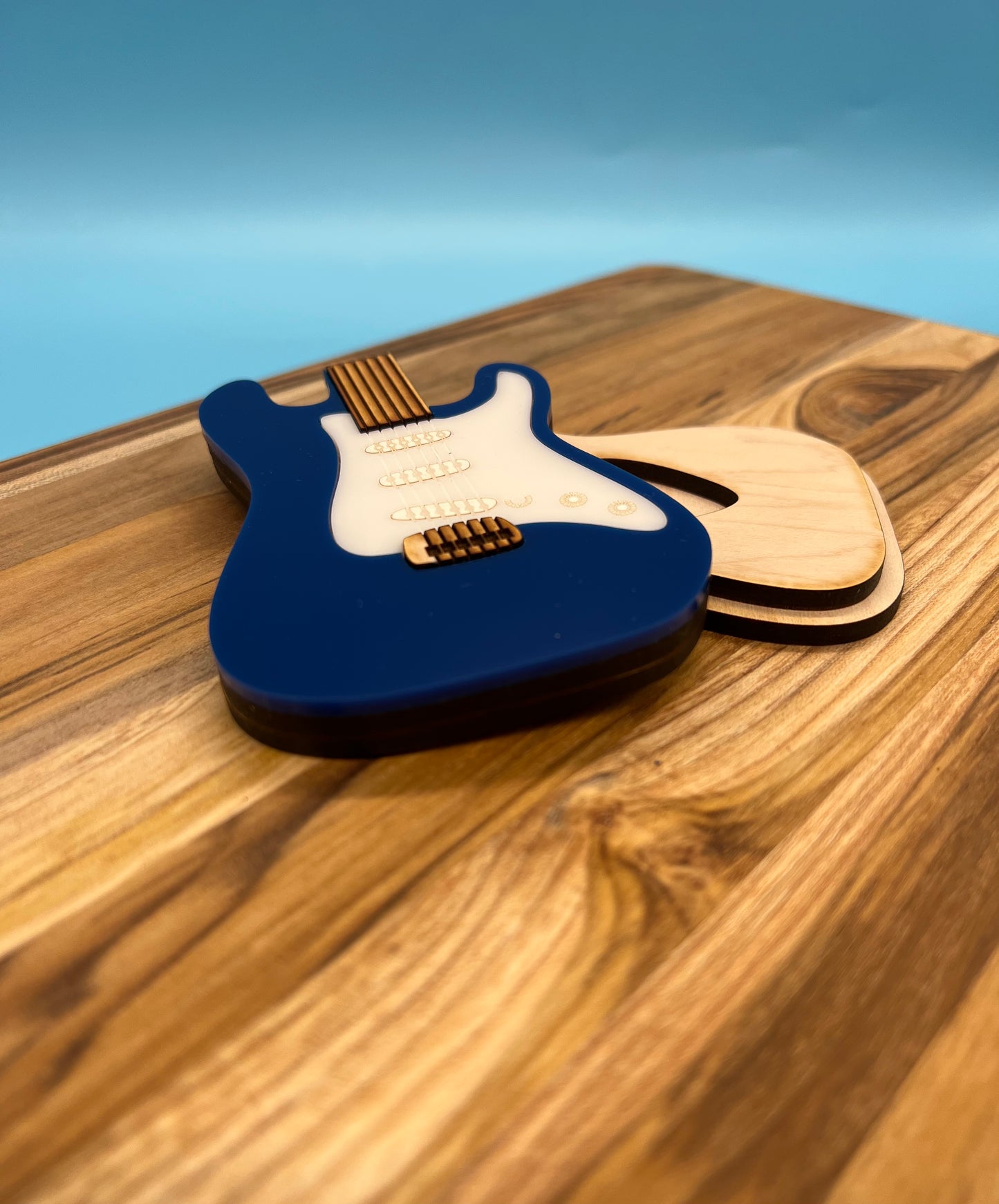 Personalized Electric Guitar Pick Holder
