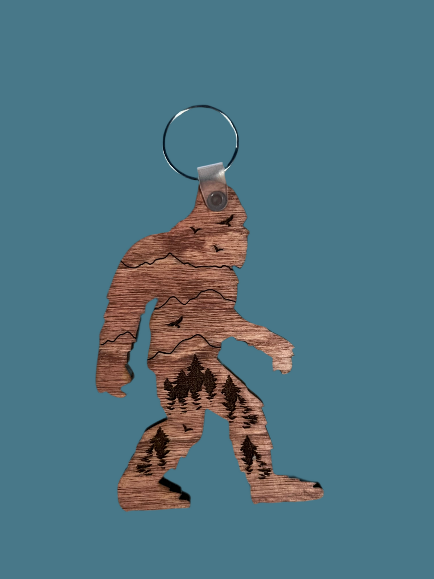 Bigfoot Keychain