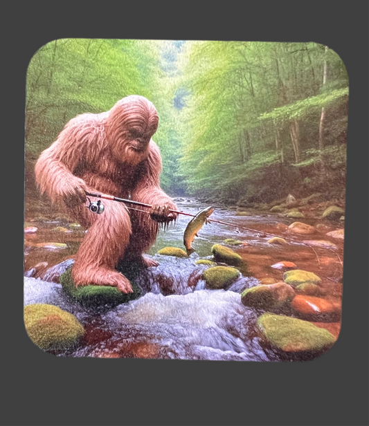 Bigfoot Fishing Magnet