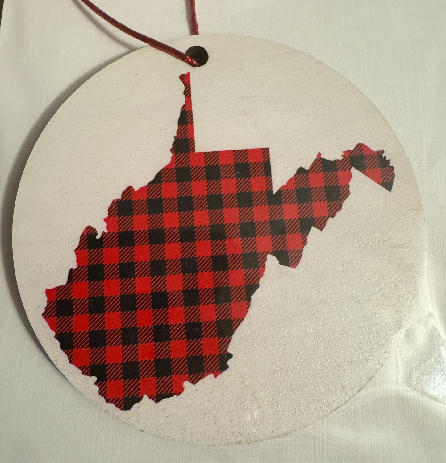 3” WV Ornament