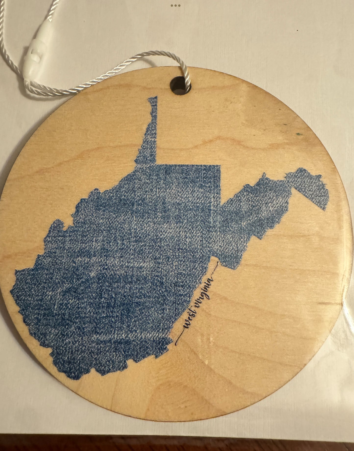 3” WV Ornament