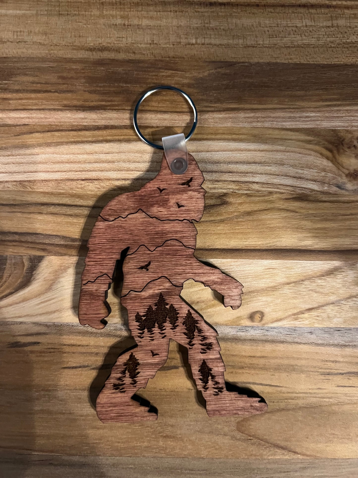 Bigfoot Keychain