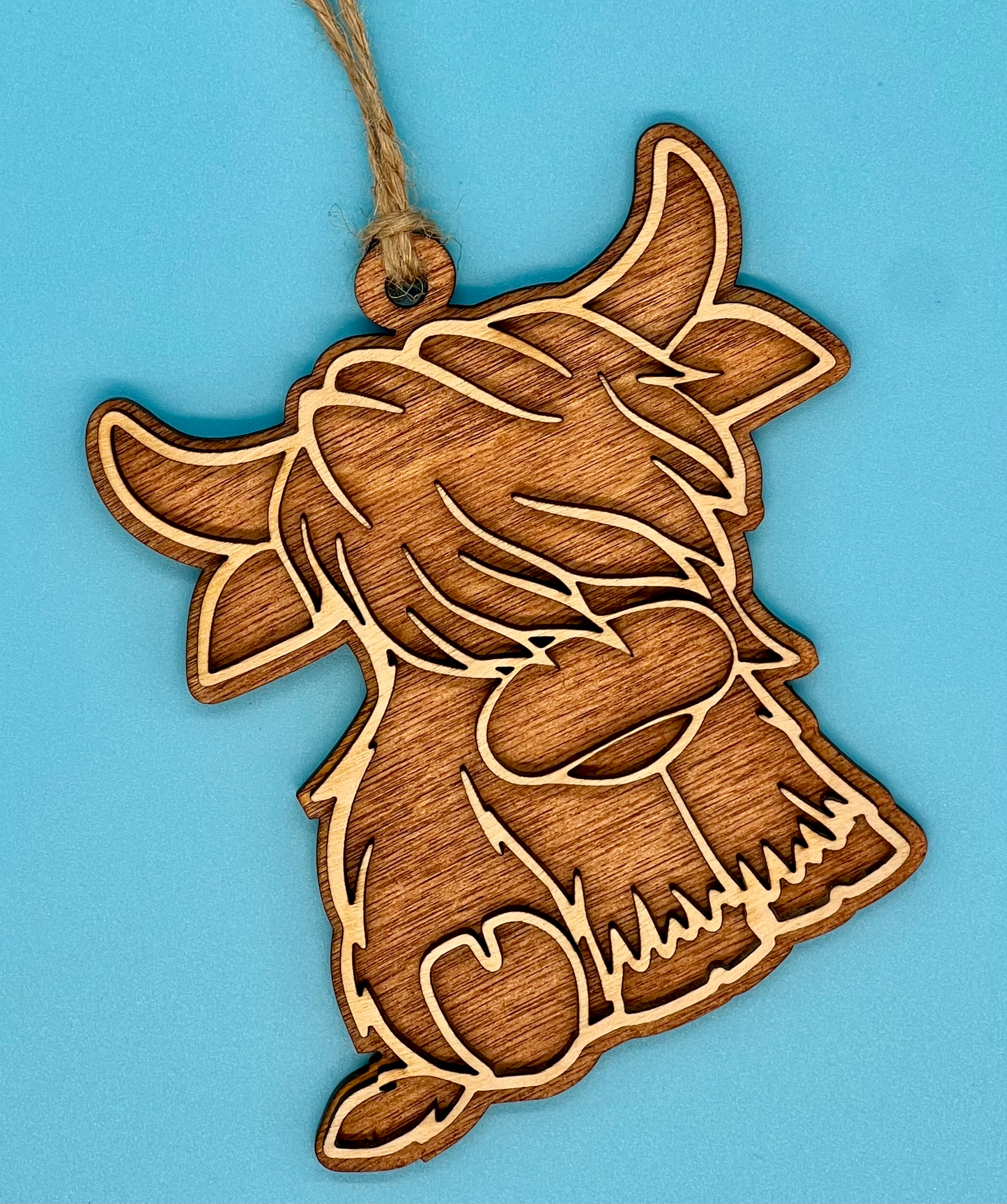 Highland Cow Ornament