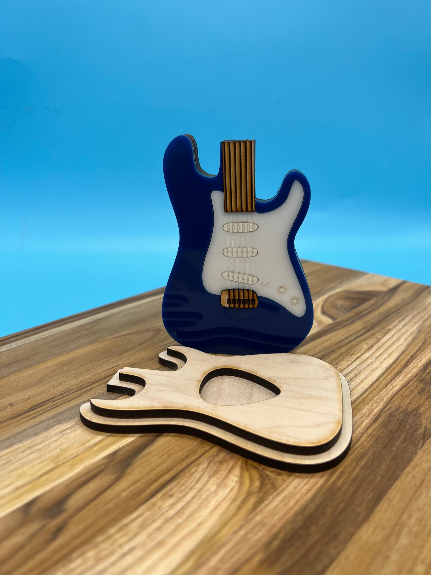 Personalized Electric Guitar Pick Holder