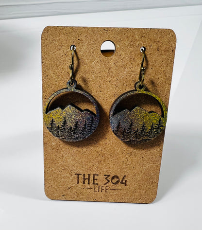 Mountain Sunset Earrings