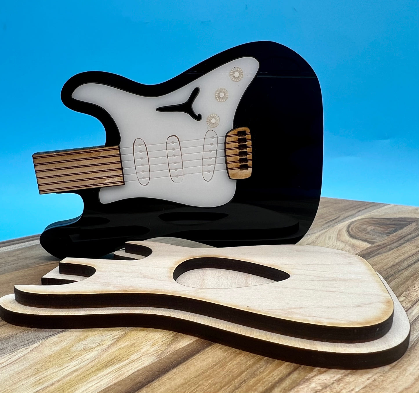 Personalized Electric Guitar Pick Holder